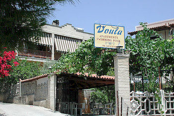 Voula Apartments Aegina Bagian luar foto